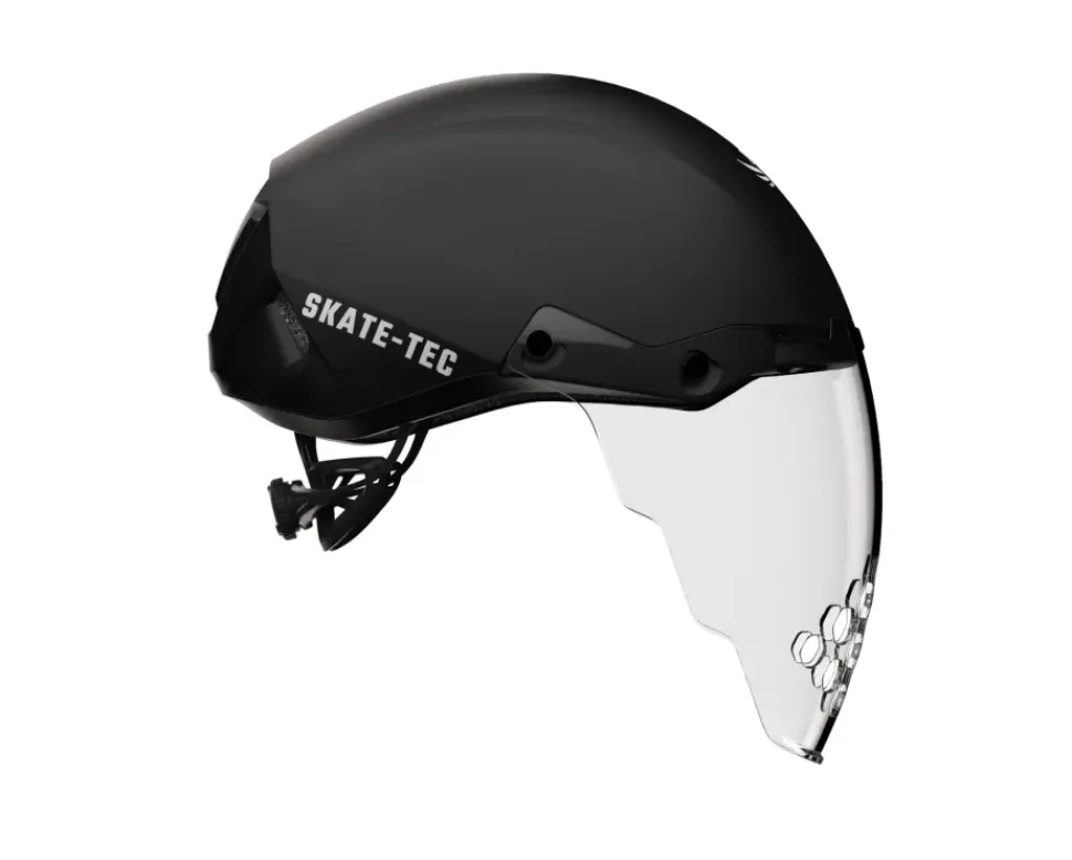 Skate-Tec shorttrack helm 025 zwart