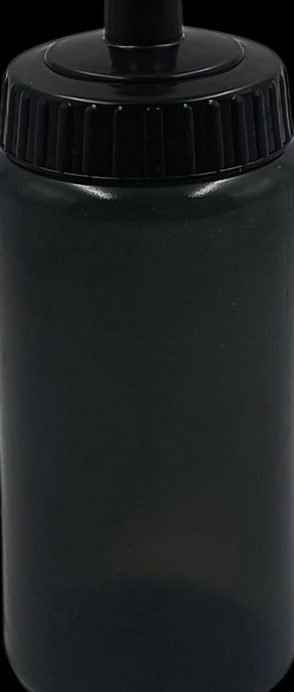 transparant zwarte bidon 500ml