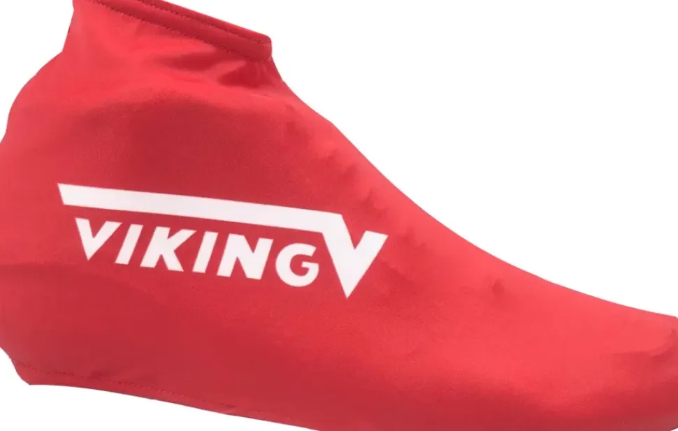 Viking Overschoen Lycra Rood